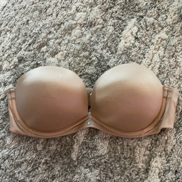 Victoria's Secret Other - Victoria’s Secret Nude Strapless Bra 34C